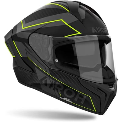 Airoh Matryx Sentinel Geel Mat Integraalhelm - Maat M - Helm