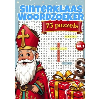 Woordzoeker Sinterklaas - Nr.2 - Woordzoeker Specialist