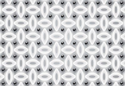 Fotobehang Abstract Pattern Modern Black White | XL - 208cm x 146cm | 130g/m2 Vlies