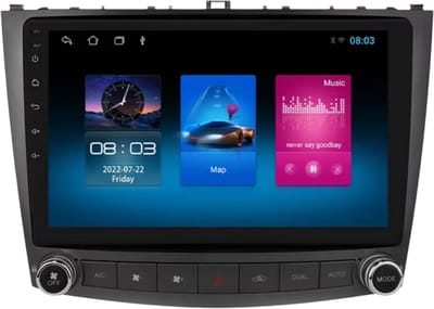 Autoradio met bluetooth - Carplay - Voor Lexus IS250/200/300/350 (2006-2012) - Geschikt voor Apple en Android - Stereo - Navigatie - Navigatiesysteem auto - 1GB 16GB - 10.1"