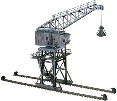 Portaalkraan met grijperschep en kraanhaak - Ideaal voor haven, industrie en spoor