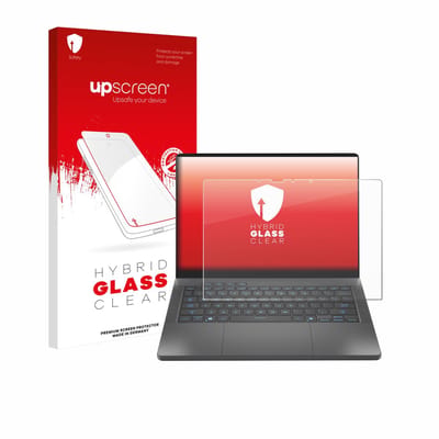 upscreen - Screenprotector voor ASUS ROG Zephyrus G14 2025 GA403 - Folie Beschermfolie Beschermglas transparant