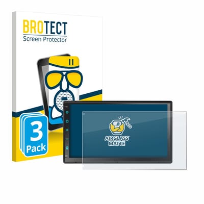 BROTECT - Screenprotector voor Atoto F7 WE F7G2B7WE 7" - Folie Beschermfolie Beschermglas matte 3 Stuks
