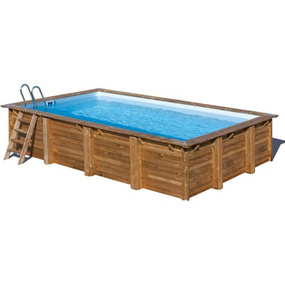Zwembad hout 620x420x133cm