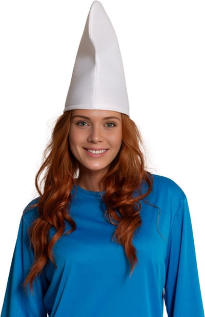 Gnome Hat White
