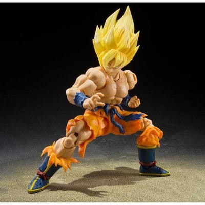 Bandai Tamashii Nations Dragon Ball S.H. Figuarts Action Figure Super Saiyan Son Goku Legendary Super Saiyan (Best Selection) 15 cm Action Figuur