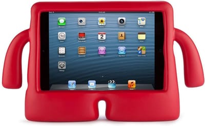 Kids Proof Cover Kinderhoes Hoes voor Kinderen - Geschikt voor: iPad 2 / iPad 3 / iPad 4 - rood