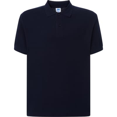 JHK Heren Pique Regular Poloshirt (Marine)