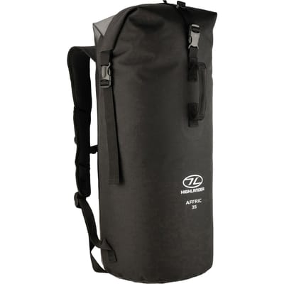 Highlander waterdichte rugzak drybag Affric 35 liter - Zwart