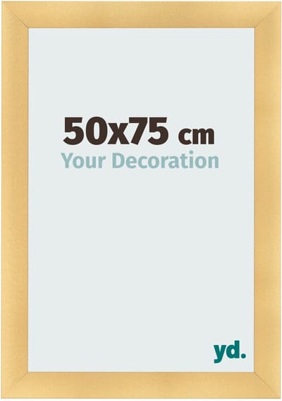 Your Decoration - Fotolijst 50x75 cm - MDF - Goud Mat - Pisa