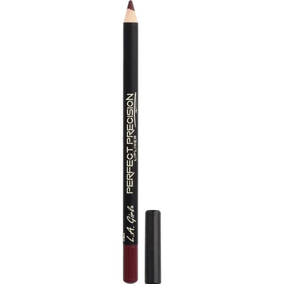 LA. Meisje, Perfecte Precisie, Reliner Potlood, GP724 Berry Wine, 1.49g (0,05 oz) black