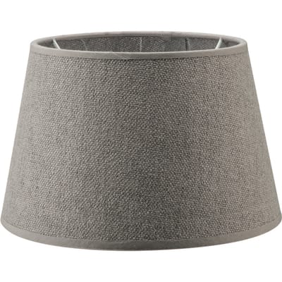 Home Sweet Home - Stoffen - Stoffen Lampenkap - Conisch - Grey - Minimalistische stijl - 20 x 15 x 13 cm - E27 fitting - voor tafellampen - voor