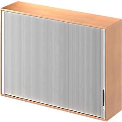 Schäfer Shop Genius Opzet-roldeurkast TETRIS WOOD, 3 ordnerhoogten, B 1600, beukenpatroon