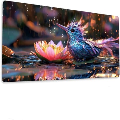 XXL Muismat - Bureau Onderlegger - Comfortabel Werken - Antislip Waterdicht - 140x70cm - Meerkleurig