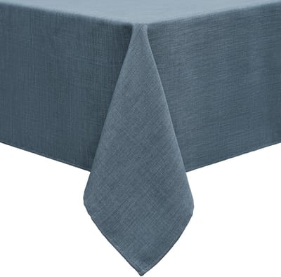 Famanu - Waterafstotend linnen tafelkleed met vlekbescherming, elegant en modern design
