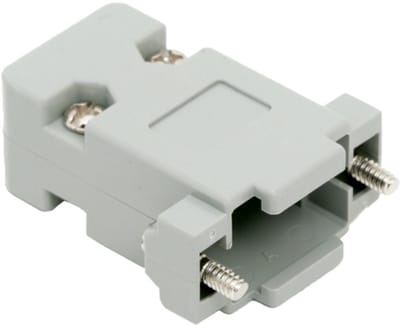 5x D-Sub Behuizing Kunststof – VGA Connector Behuizing voor 9- en 15-Polige Stekkers – Beschermkap voor Monitor Kabel - 5 Stuks [05140]