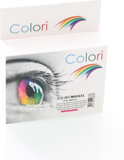 Colori huismerk inkt cartridge geschikt voor Epson 604XL Magenta Expression Home XP2205 XP3200 XP3205 XP4200 XP4205 WF2930DWF WF2935DWF WF2950DWF