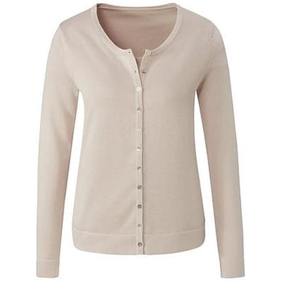Twinset 100% katoen Van Peter Hahn beige