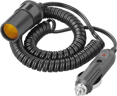 ProPlus Sigarettenaansteker Verlengkabel 3 m 12/24V – Voor auto sigarettenaansteker – 3A zekering – Zwart