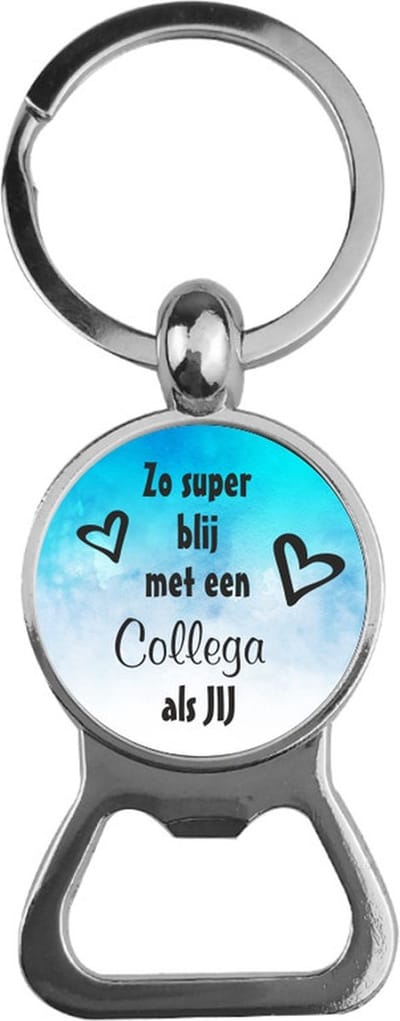 Bieropener Glas - Zo Super Blij Met Een Collega Als Jij