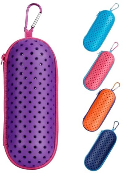 Zwembrilhoes met Clip voor Brillen en Zonnebrillen - Beschermende Hoes voor Sport- en Zonnebrillen
