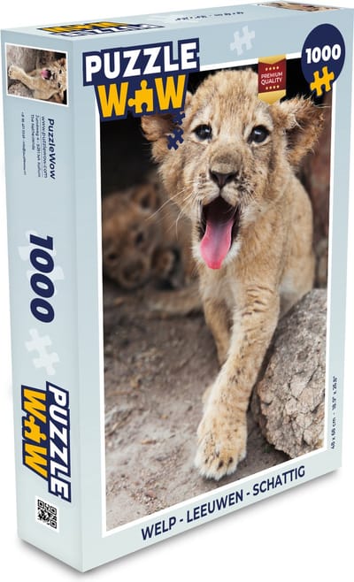 Puzzel Welp - Leeuwen - Schattig - Legpuzzel - Puzzel 1000 stukjes volwassenen