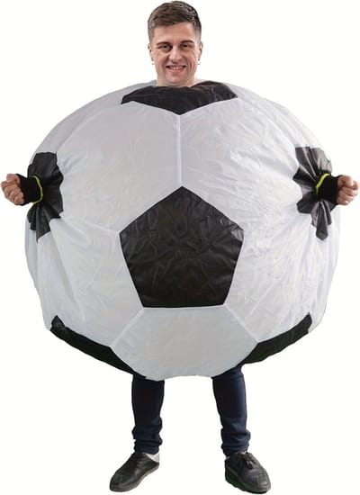 Nivard Halloween Outfit - Halloween Kostuum - Pak - Opblaasbaar Kostuum - Costume - Carnaval - Volwassenen - Voetbal