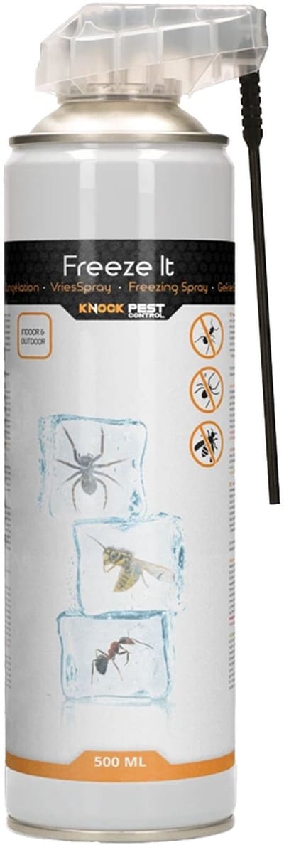 Knock Pest Control Freeze It 1 stuk - Ongedierteval - Ongediertebestrijding - Bevriezen van Insecten en Eitjes - Insectenverjager