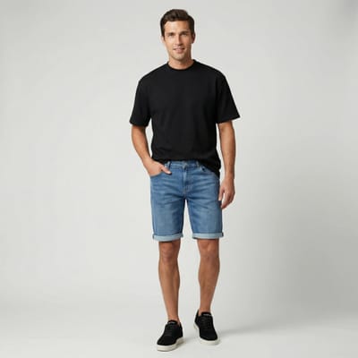 Cars blauwe heren broek   Stonewash wassing   Regular fit   5-Pocket zakken   Knoop- en ritssluiting   Regular waist Blauw M