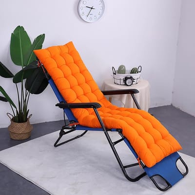 Ligstoelkussen - Tuinkussen bankkussen - Buiten ontspannen - Antislip rug - 53x158 cm