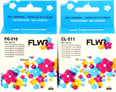 FLWR - Cartridges / Canon PG-510/CL-511 Multipack / zwart en kleur / Geschikt voor Canon