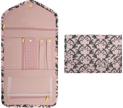 Dailygoods- Sieradenorganizer groot - Sieraden etui - Reisaccessoires - Opbergkist - Fluwelen - Bescherming tegen krassen en vocht - Sieradenetui