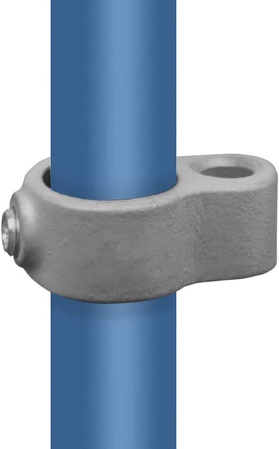 Scharnieroog Buiskoppelingen - Ronde Verbindingen - Bevestigen van Buizen - Gegrond Gietijzer - 42.4 mm - Gegalvaniseerd