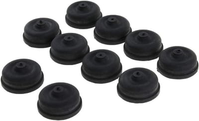 Aquarium Zuurstofpomp Onderdelen - Luchtpomp Rubber - Aquarium Onderhoud - EPDM Rubber - 10 Stuks - Maat A