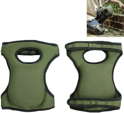 Kniebeschermers Spons - Tuinkussens Werkkussens - Beschermen Knieën - Antislip Zachte Spons - Groen