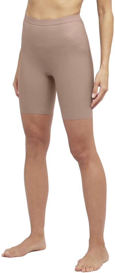 Invisible Supima® Cotton Mid-Thigh Short | Dark Nude