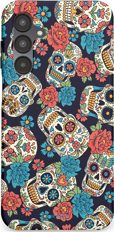 Casetastic Hoesje Geschikt voor Samsung A16 - Stijlvolle Beschermende Duo-layer Case - Catacombe carnaval