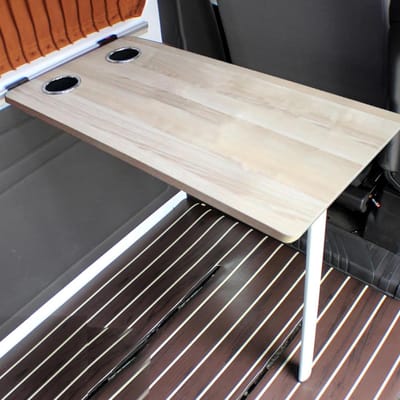RV Wandtafel - Opvouwbare Tafel - Picknick Werkstation - Waterdicht Krasbestendig - 79.5 cm x 39.5 cm - Natuurlijk