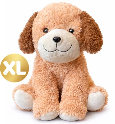 Topknuffels® Hond Pluche Knuffel Dier XL 60 cm - Grote Speelgoed Knuffels voor Kinderen Jongens Meisjes