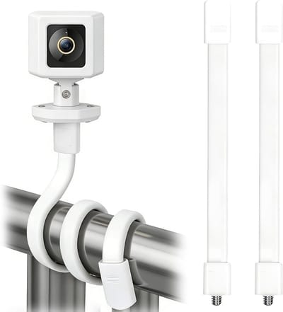 Universele Flexibele Houder - Babyfoon Camera Stand - Baby Bewaken - Zonder Boren - 52 cm - Grijs