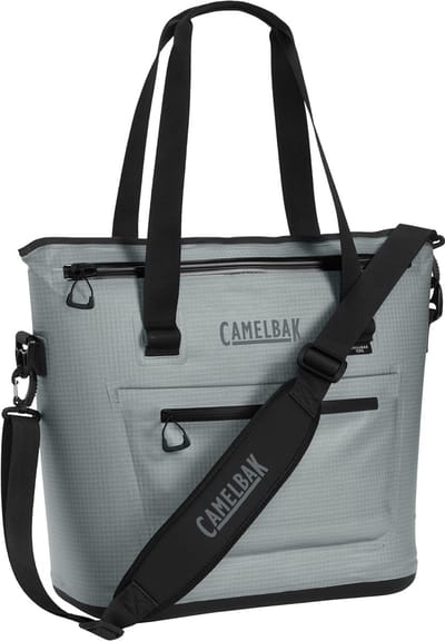 Koeltas - Isolatietas Lunchtas - Buitenactiviteiten Picknick - Waterdichte Rits - 50 x 42 x 20 cm - Grijs