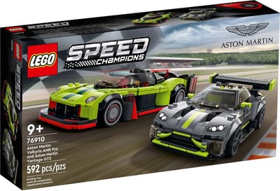 LEGO Speed Champions Aston Martin Valkyrie AMR Pro en Aston Martin Vantage GT3- 76910