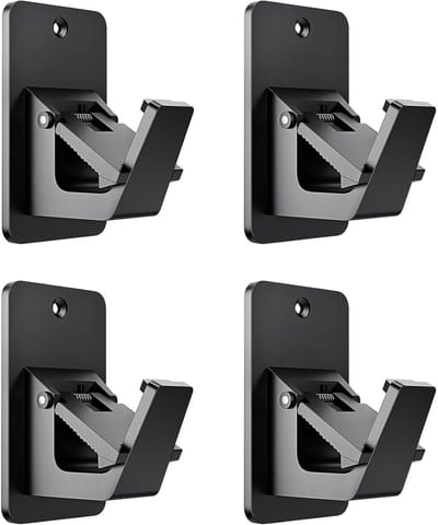 Allecto Plus - Gardijnstang Zonder Boren 4 Stuks | Universele 3M Kleef-Gordijnstang Houder | Premium Materiaal | Aanpasbare Montageopties | Modern Design | Veelzijdig Gebruik