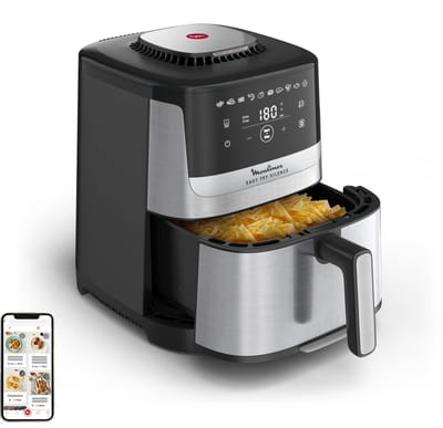 Moulinex Easy Fry Silence EZ552DF0 - Airfryer - Tot 6 personen - 5 L