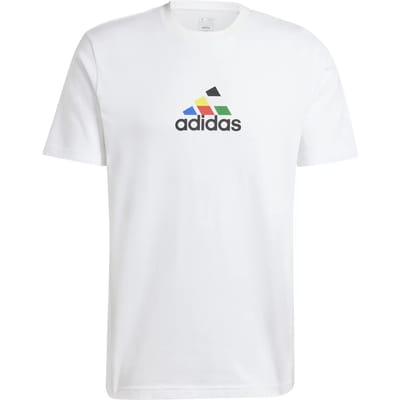 Adidas House Of Tiro Nations T-shirt Met Korte Mouwen Wit S Man