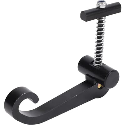 Opvouwbare paalhaak voor elektrische scooter, aluminiumlegering, vervangende fittingen voor opvouwbare scooters. black