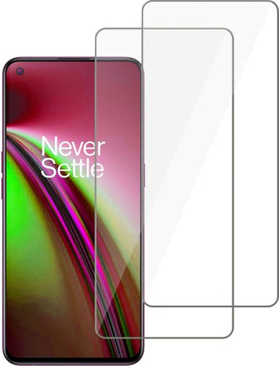 Screenprotector geschikt voor OnePlus Nord 2 / Nord CE - Gehard Glas - 2 Stuks