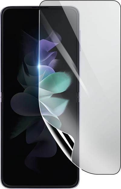 3mk, Geschikt voor Samsung Galaxy Z Flip 4, Schokbestendige Hydrogel Screenprotector, Transparant