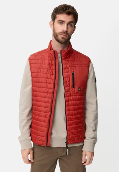 camel active Bodywarmer met waterafstotende functie - Maat menswear-M - Rood