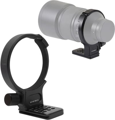 Dailygoods- Lens Kraag Geschikt voor Samyang AF135 F1.8 - Metalen Statief Kraag - Statiefringringstandaard - 70 Mm QR Plaat - Lens Kraag Statiefbevestiging - Lensstatief